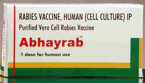 Abhayrab Vaccine Anti Rabies Injection, 1 Dose For Human Use