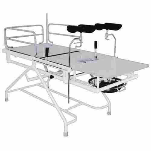 Mild Steel Pvc Mounted Telescopic Fixed Height Labour Delivery Tables