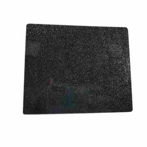 Plain Black Color And Rectangular Shape Glitter Mica Laminate Sheet