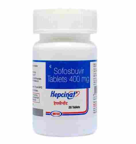Sofosbuvir Tablets 400mg, 28 Tablets Bottle Pack
