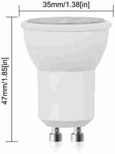 Energy Efficient LED Lamp Mini GU10 DIM, Size 35*46 mm
