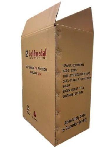 13.75x10x20.50inch Double Wall 5 Ply Corrugated Electronic Packaging Box