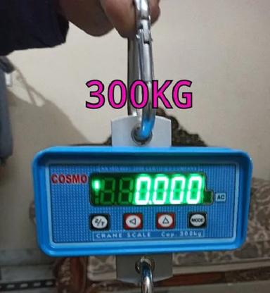 Portable 300 Kg Capacity Digital Hanging Crane Scale With External Calibration