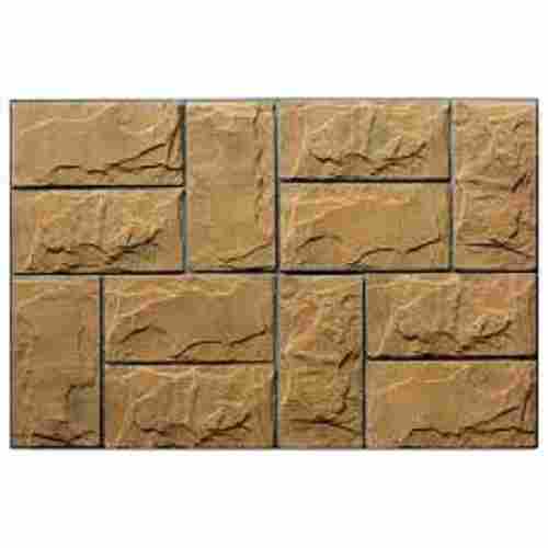 Brown Surface Polished Sandstone Granite Panel, Size 12x6 Inch