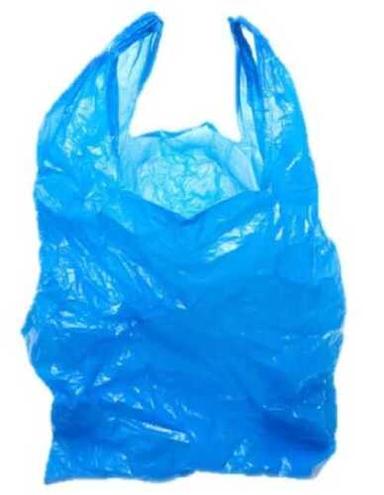  इको फ्रेंडली रिसाइकिल्ड वाटर रेसिस्टेंट ब्लू प्लास्टिक पॉली बैग्स 