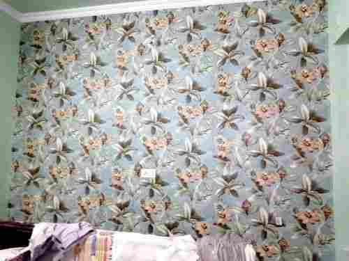 Printed Pattern PVC Wallpaper With 200 GSM For Home Decor Uses