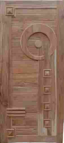 42 X 78 Inches Thick 10 Mm Rectangular Solid Finished Carved Teak Wood Doors