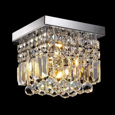 White Rectangular Ceiling Mounted Rectangular Electric Led Lights Modern Glass Chandeliers