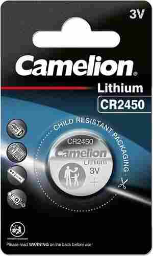 CR2450 Lithium Button Cell with Child Resistant Packaging