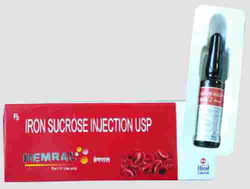 Hemral Iron Sucrose Injection USP For Anemia Low Iron In Blood
