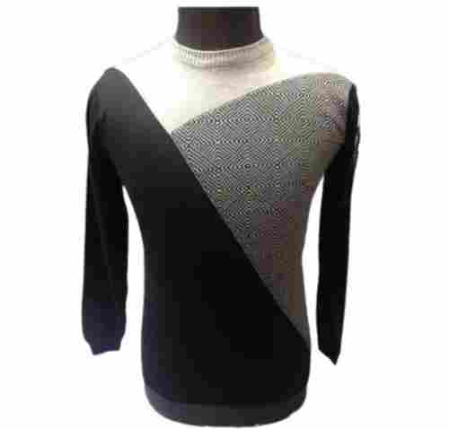Multi Color Full Sleeves Round Neck Regular Fit Casual Wear Men'S Sweater 