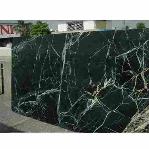 Skin Friendly Easy To Clean Dust Resistance Spider Green Marble Slab
