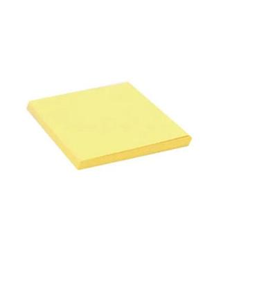 Yellow Rectangular Shape Writing Sticky Note Storage Basket