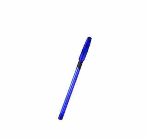 6 Inch 10 Gram Non Refillable Solid Plastic Body Blue Ball Pen