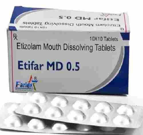 Etizolum Mouth Dissolving Tablets, 10x10 Strips Tablets
