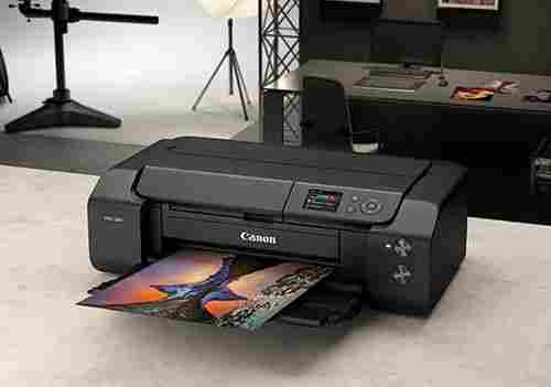 Multi Color Output Canon Inkjet Printer, A4 Size Supported Paper