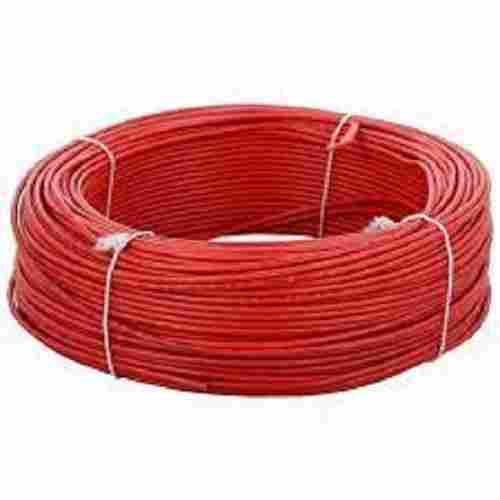 Round Shape 1.5 Sqmm 20-30 Meter Length Pvc Copper Red Electrical Wire