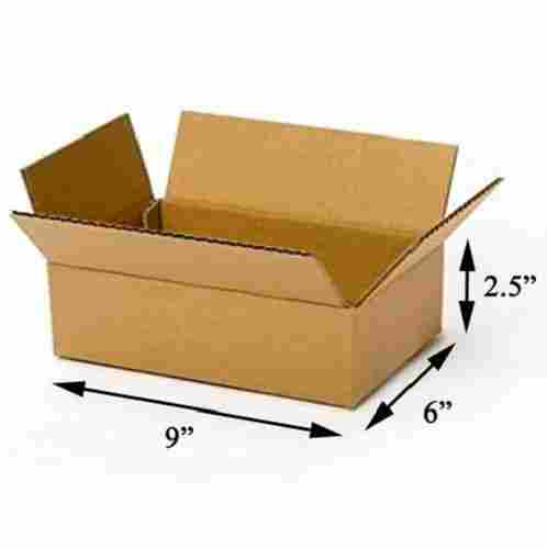 Eco-Friendly Die Cut Single Wall 3 Ply Corrugated Paper Packaging Box