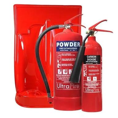 Ruggedly Constructed Easy To Clean Wall Mounted Fire Extinguisher With Stand