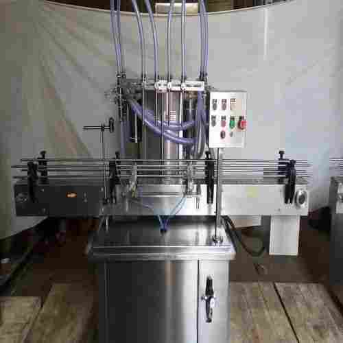 4 Hp Stainless Steel Automatic Electric Volumetric Liquid Filling Machine