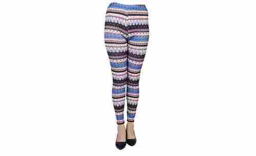 Ladies Washable And Breathable Casual Wear Cotton Printed Leggings