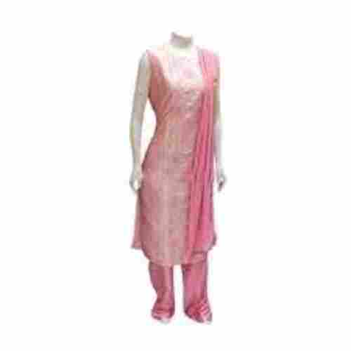 Washable Sleeveless Customized Cotton Designer Salwar Suit For Ladies 
