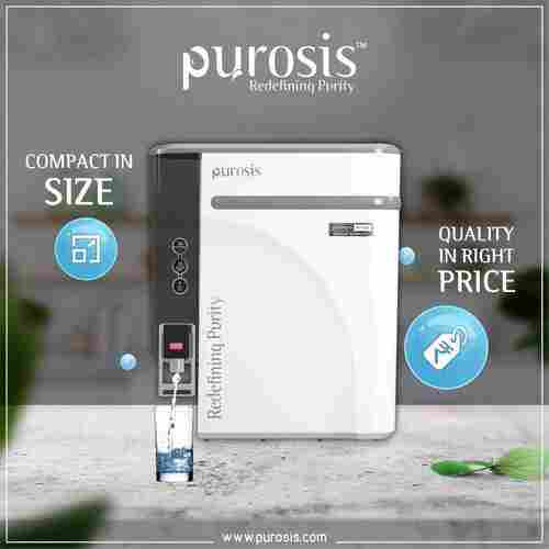 Wall Mounted/Counter Top 15 Lph Purosis Plastic Water Purifier For Home