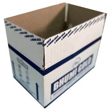 13X8X6 Inches 3 Ply Printed Kraft Paper Corrugated Box Grade: Commercial Use