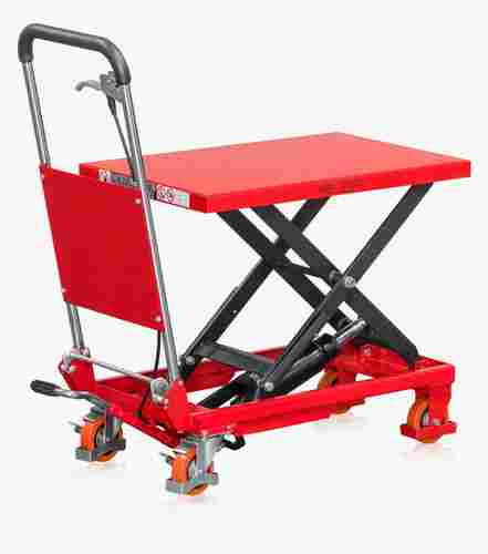 Mild Steel Hydraulic Lifting Trolley, 350 To 1500 Kg Load Capacity