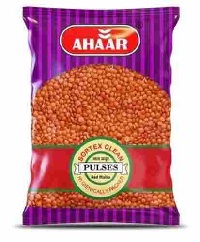 Rich In Protein Ahaar Dried Semi Round Red Malka Masoor Dal (500 Gram)