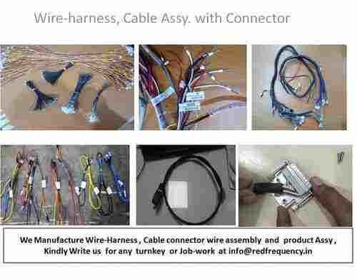 Electrical Wire Harness And Cable Connector Wire Assembly