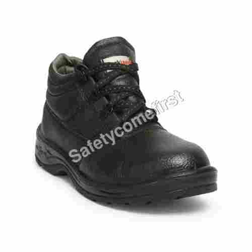 Hillson Soccer Black Steel Toe Low Ankle Leather Safety Shoes