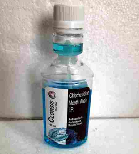 Chlorhexidine Antiseptic And Antiplaque Liquid Mouthwash, 100 ML