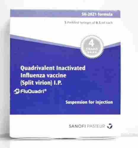 Quadrivalent Inacivated Influenza Vaccine IP, 5X0.5ml
