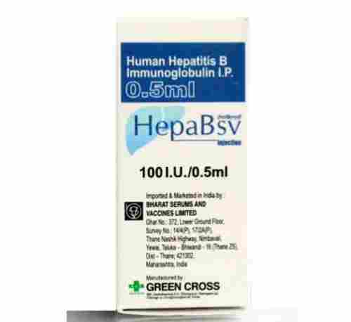 Human Hepatitis B Immunoglobulin IP Vaccine 1x0.5ml