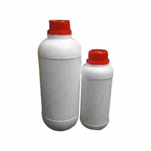 Screw Cap Type White Hdpe Plastic Round Pesticide Bottle