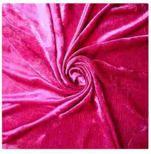 Multi Color Smooth And Anti Wrinkle Silk Plain Pattern Combed Velvet Fabric