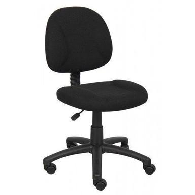 Workstation Low Back Revolving Chair with Hydraulic Lift Function