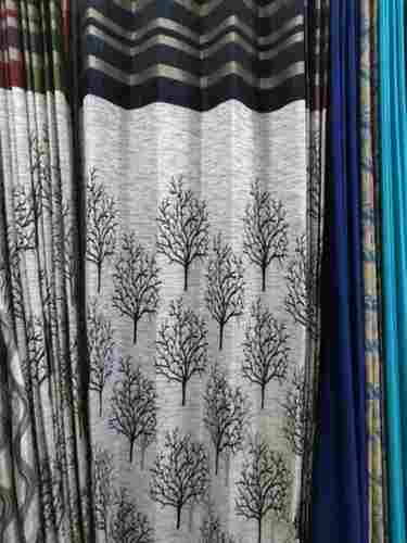 Easy Assembled Woven Printed Polyester Designer Curtain For Home And Hotel