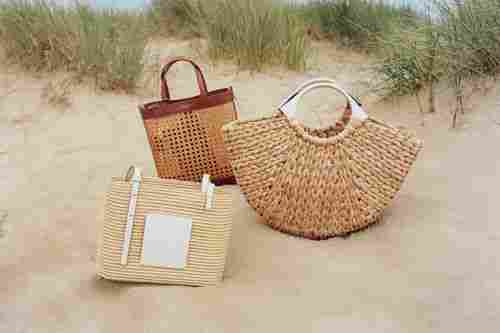 Light Weight Brown Eco Friendly Beautifully Designed Basket Bags