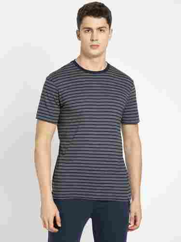 Regular Wear Skin Friendly Full Sleeves Mens T Shirt With Round Neck