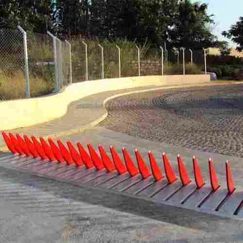 Road Spike Tyre Killer For Road barrier With Blocking width 6000mm