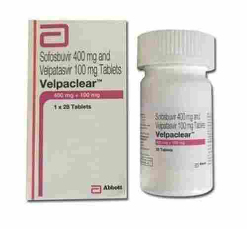 Sofosbuvir and Velpatasvir Tablets 400mg + 100mg, 1x28 Tablets Bottle Pack