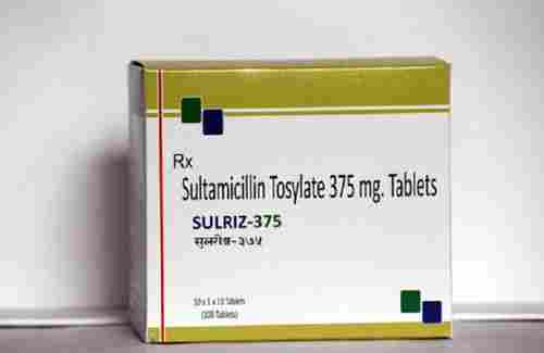 Sulriz-375 Sultamicillin Tosylate 375 MG Tablet, 10x1x10 Pack