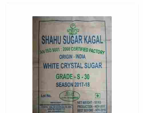 Waterproof PP Raffia Sugar Bag With Packaging Size 10 Kg And 50 GSM