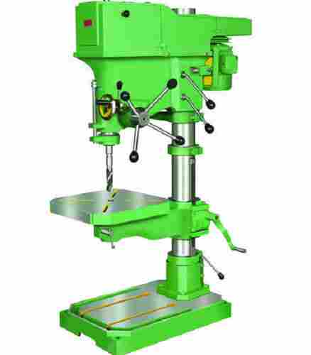1520 X 790 X 510 MM Semi Automatic Pillar Drilling Machine With Cast Iron Frame and 25 Kg Per Hour Capacity
