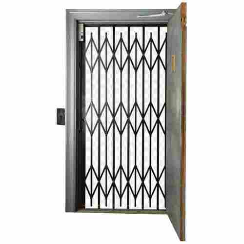 Manual Mild Steel Collapsible Channel Gate For Residential Use