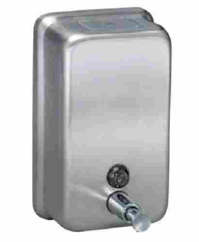 Manual Wall Mounted Rectangular Stainless Steel Soap Dispenser