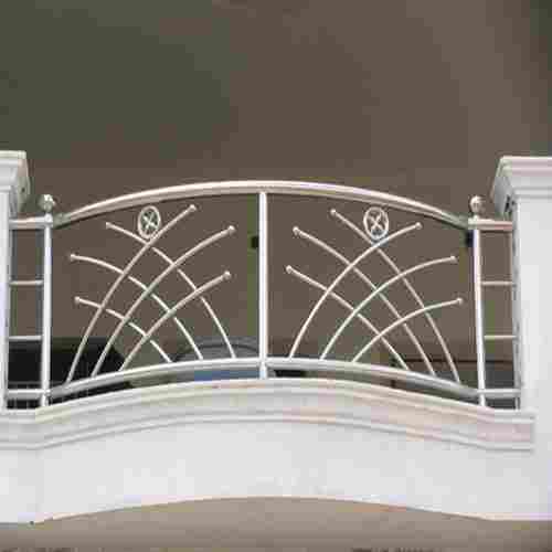 Weather Proof and Polished Aluminium Modern Balcony Grills For Homes