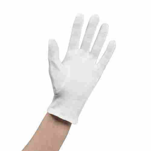 Breathable Plain Full Finger Light Weight Household Cotton Hand Gloves